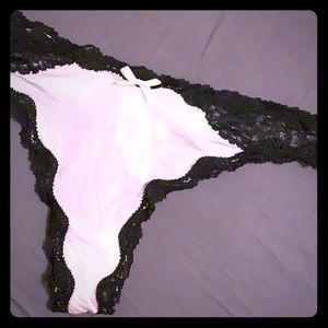 Victorias Secret Dream Angels Thing Black Lace